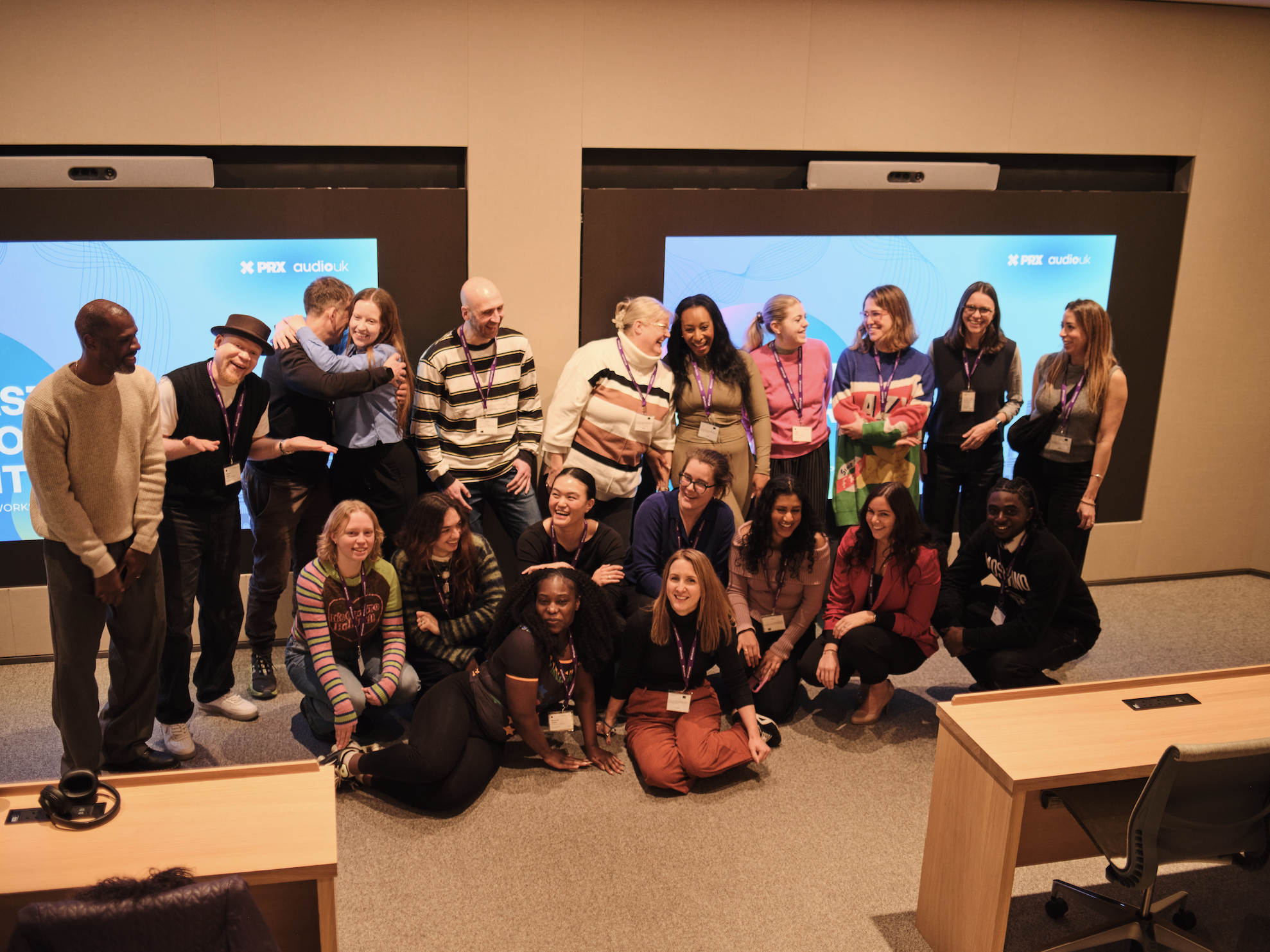 PRX & AudioUK Podcast Creator Summit at the Apple Offices in Battersea