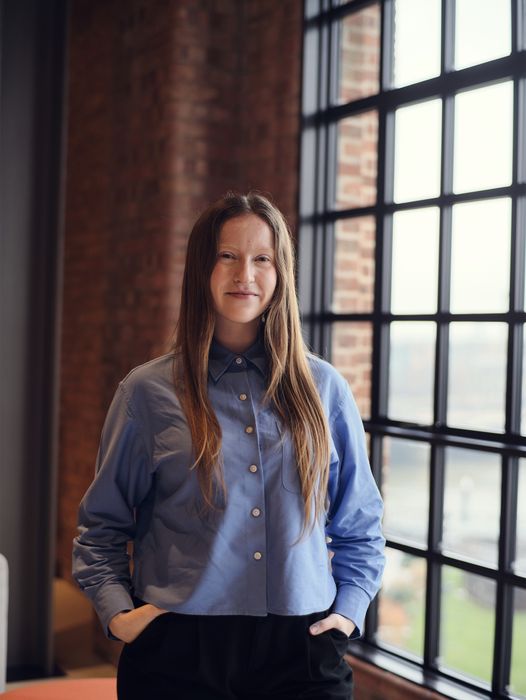 Portrait photo by Jake Green (Leyton of London) at Apple Offices in Battersea