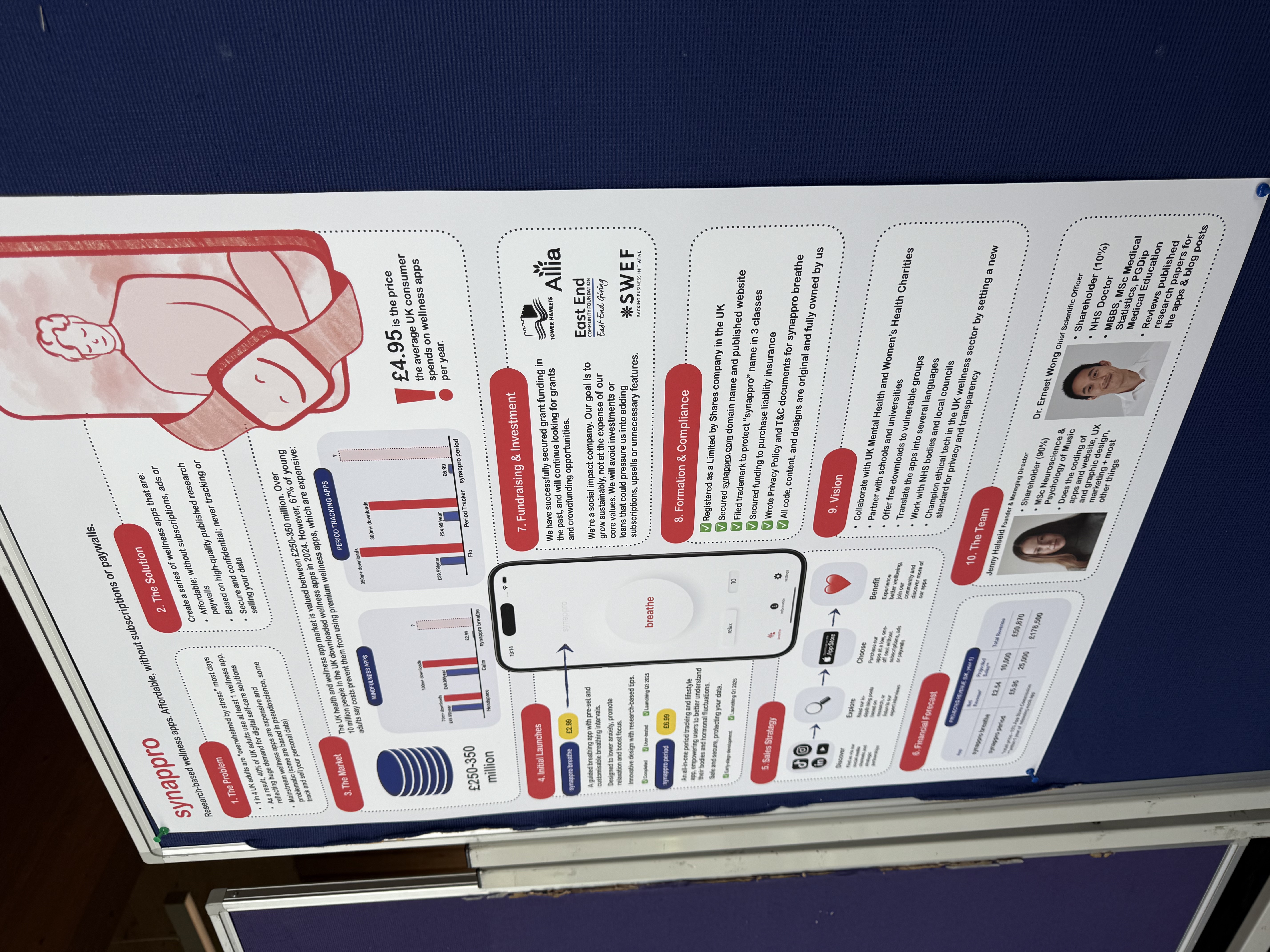 synappro logo variations and brand assets