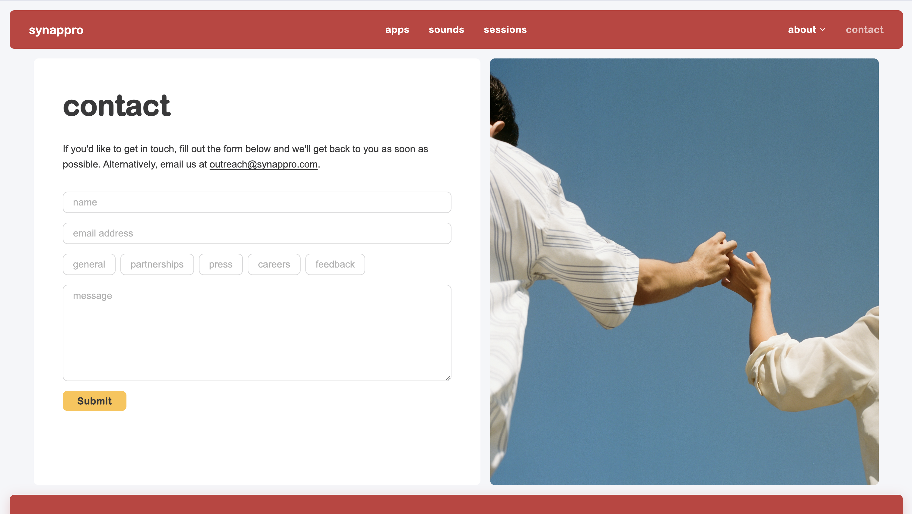 synappro.com screenshot